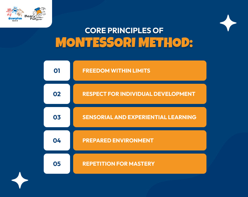 Core principles of the montessori method