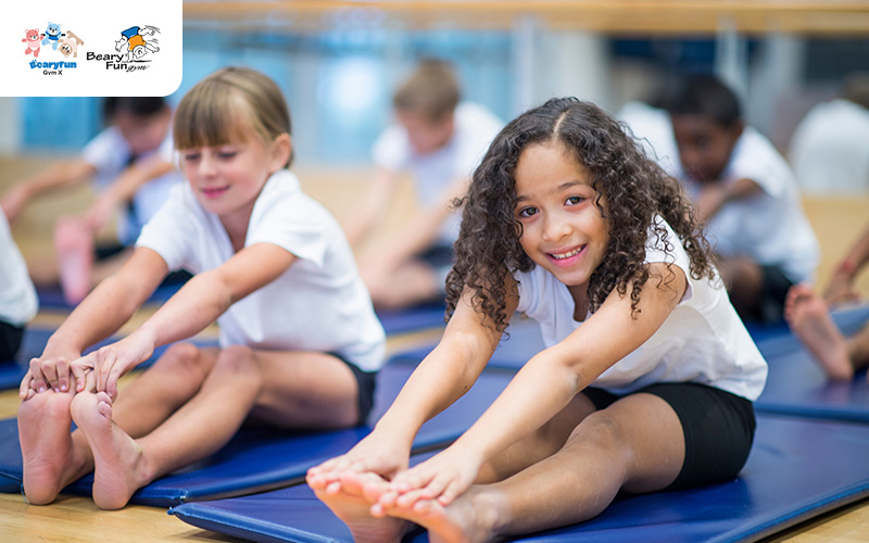 Students gaining confidence through physical activity
